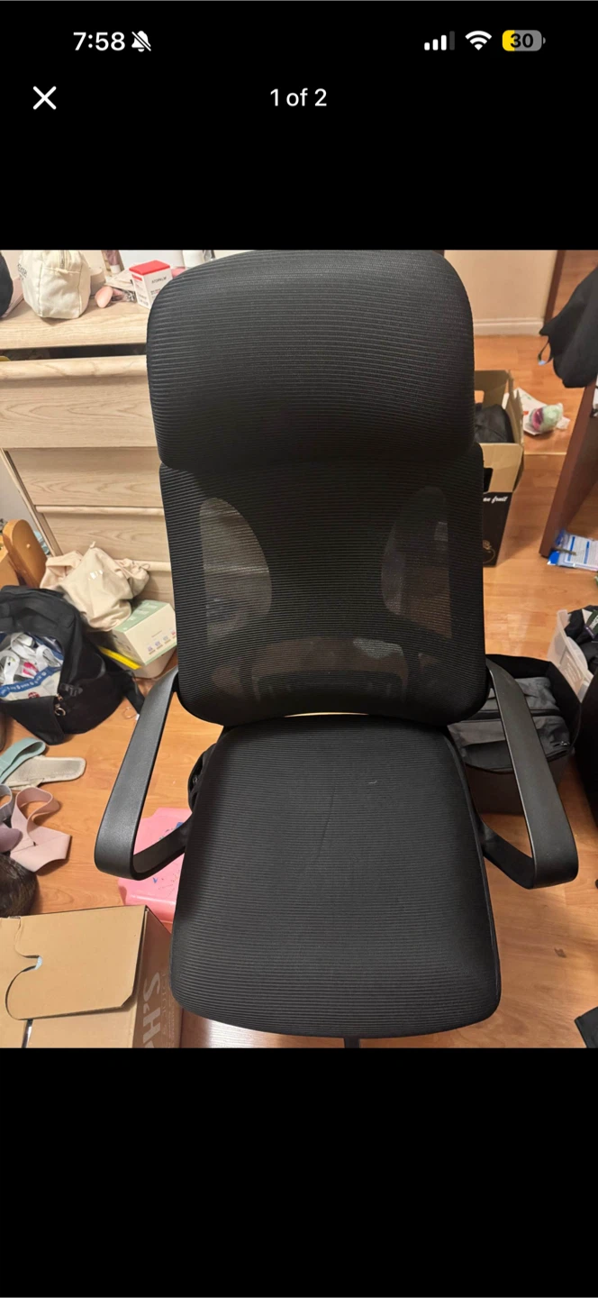Black Mesh Ergonomic Office Chair