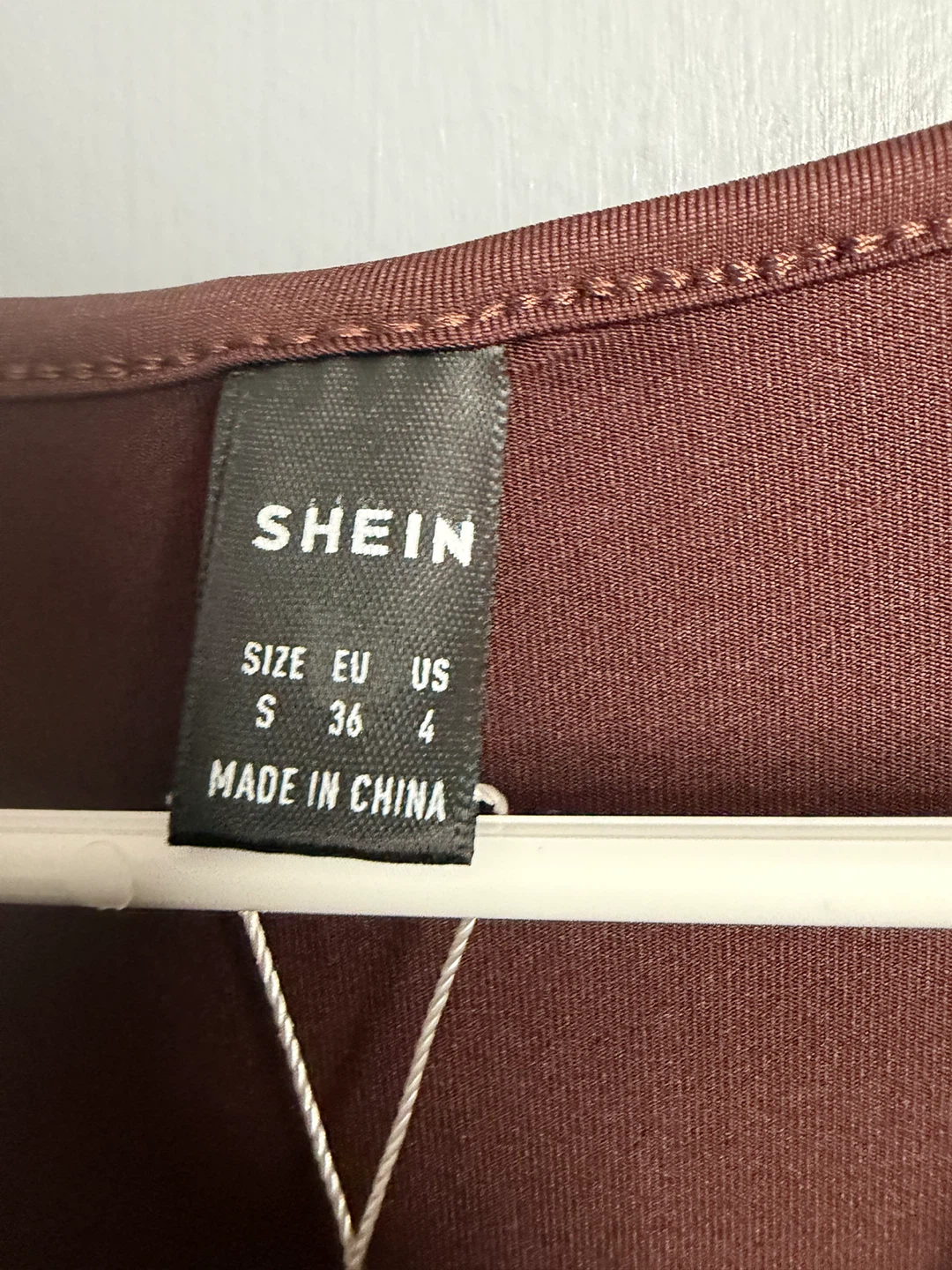 SHEIN Brown Ruched Long Sleeve Dress - photo 2