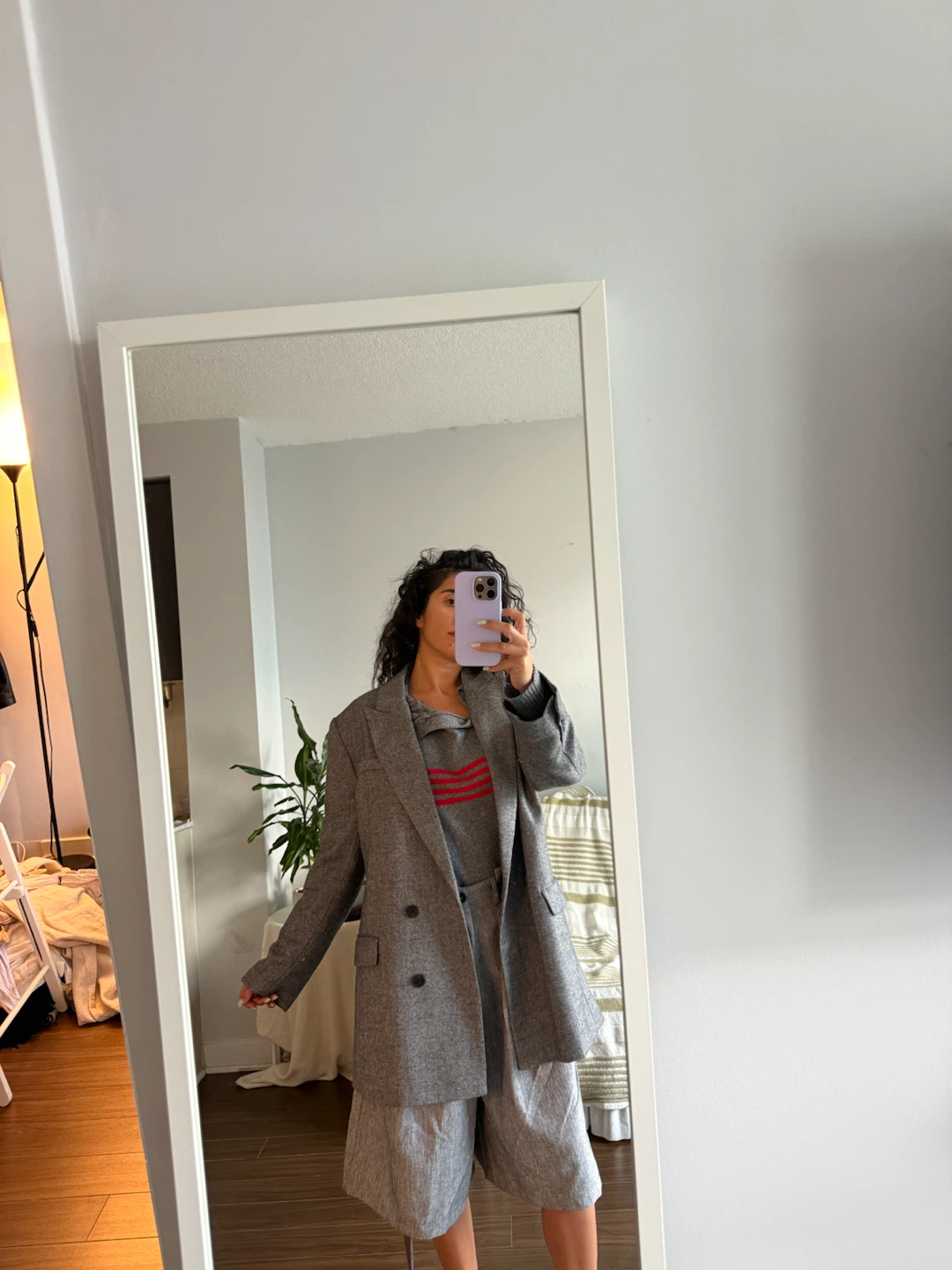H&M Wool Blend Grey Blazer - photo 4