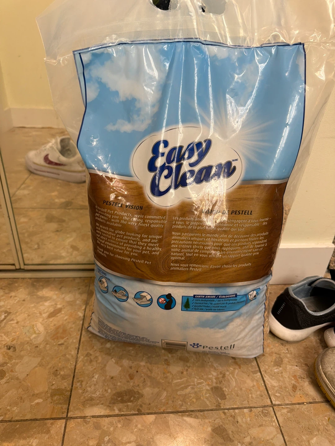 Easy Clean Pine Non-Clumping Cat Litter - photo 2