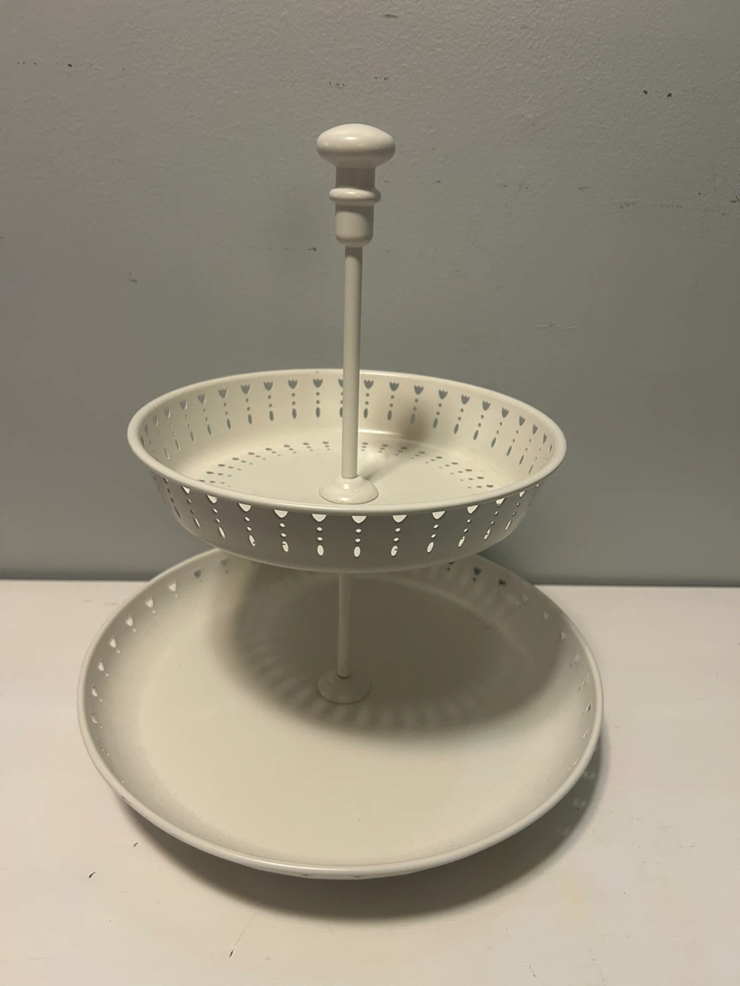 IKEA two-tier serving stand