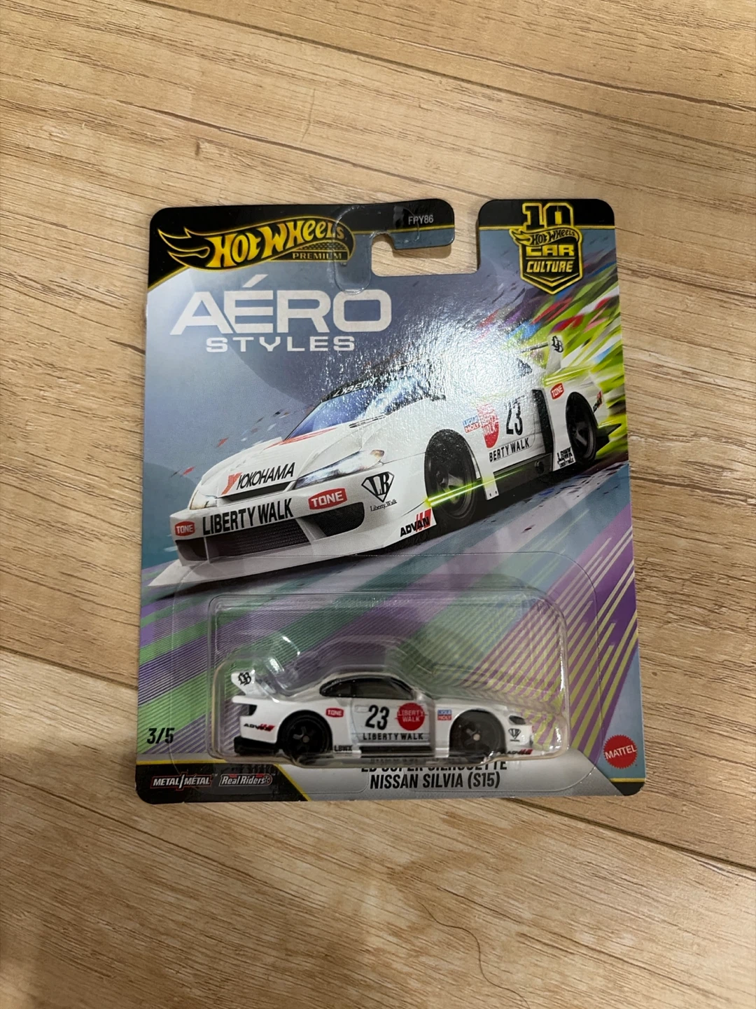 Hot Wheels Premium Nissan Silvia (S15) Aero Styles