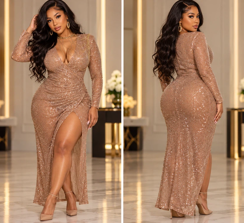 Sequenced Gown