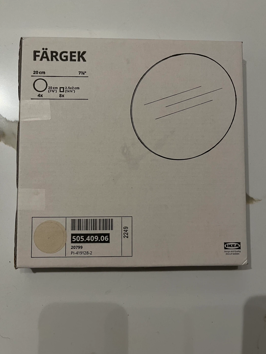 IKEA FÄRGEK Decorative Wall Mirrors (Set of 4) - photo 3