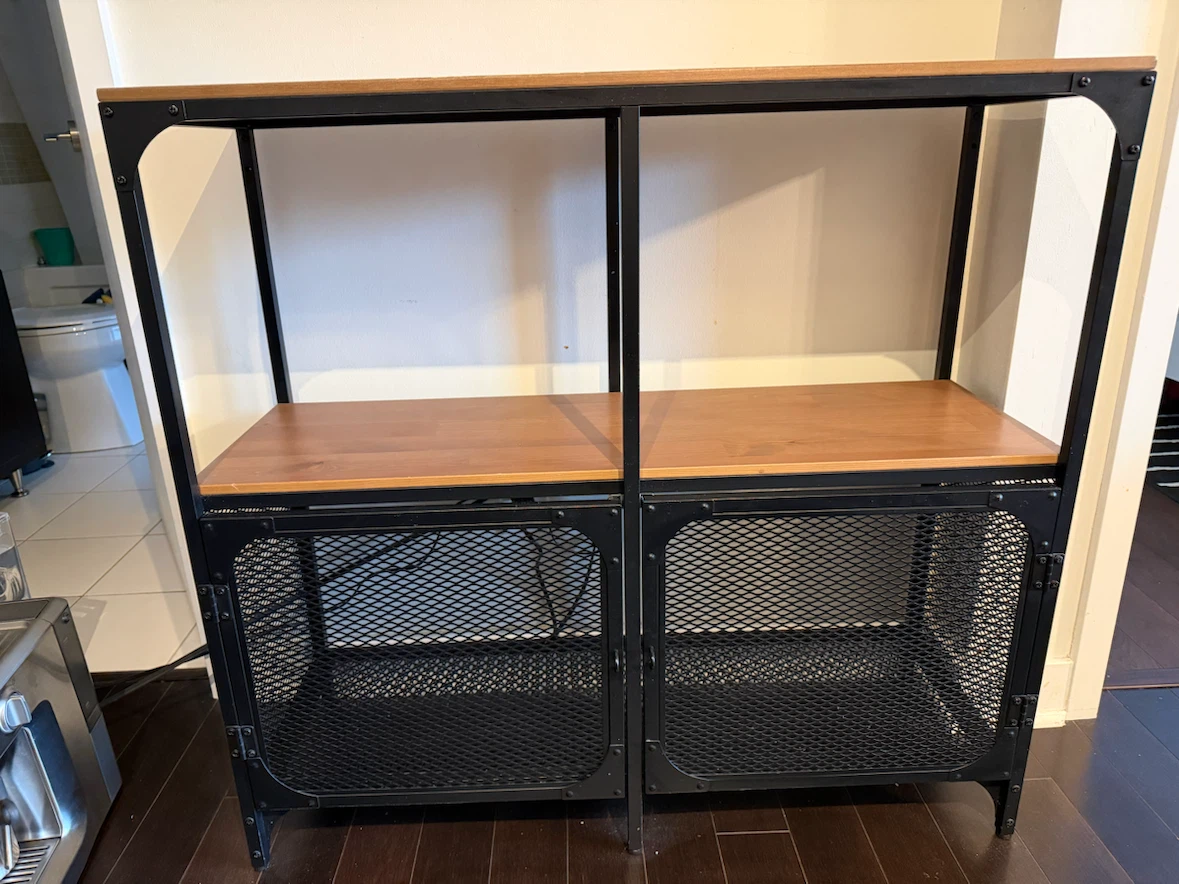IKEA FJÄLLBO Shelf - Wooden and Metal Storage Shelf - photo 4