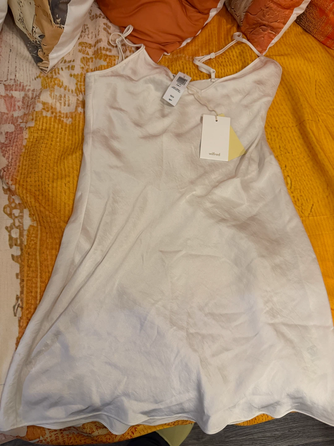 Wilfred White Slip Dress - Size XS
