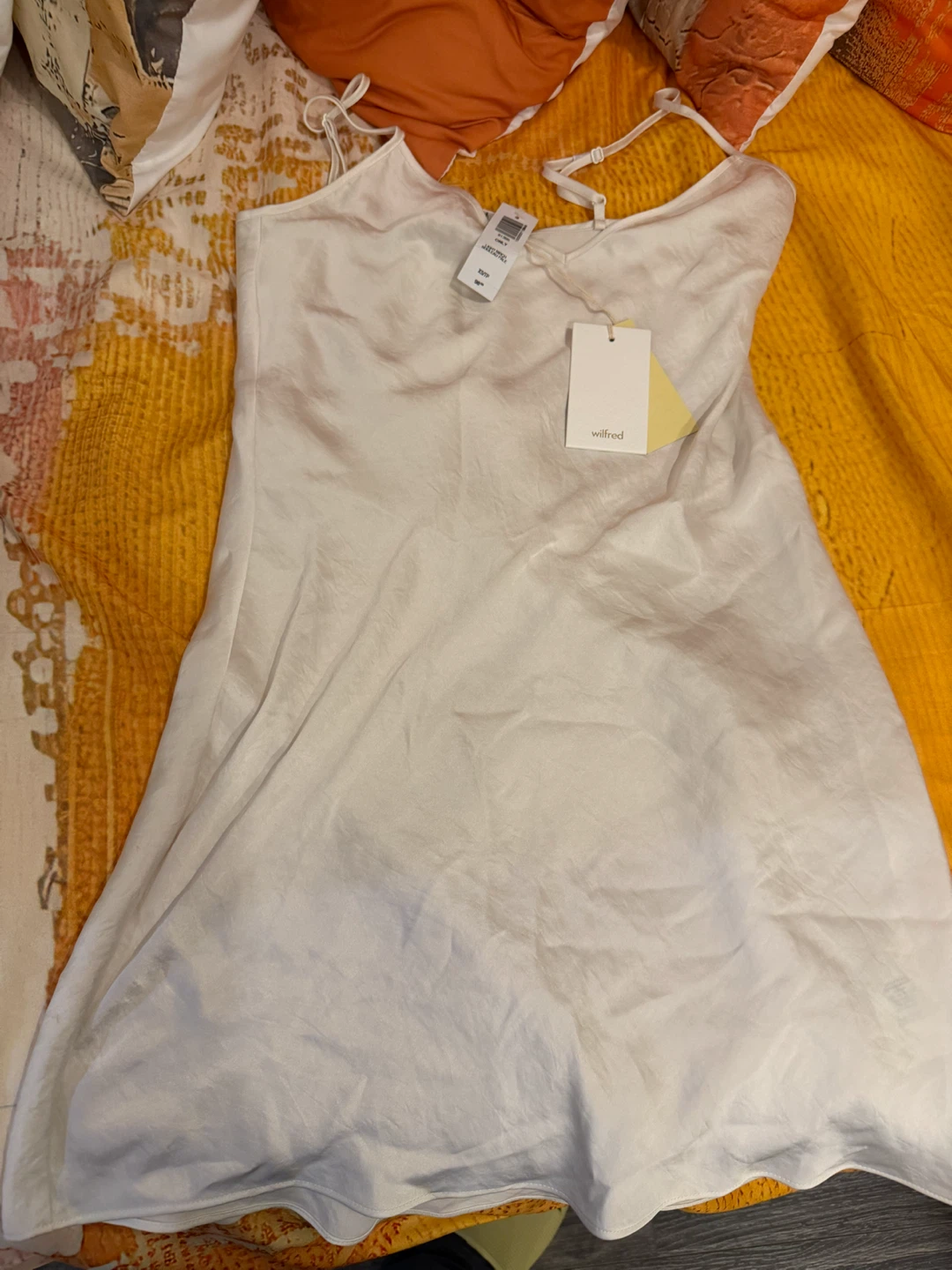 Wilfred White Slip Dress - Size XS - photo 2
