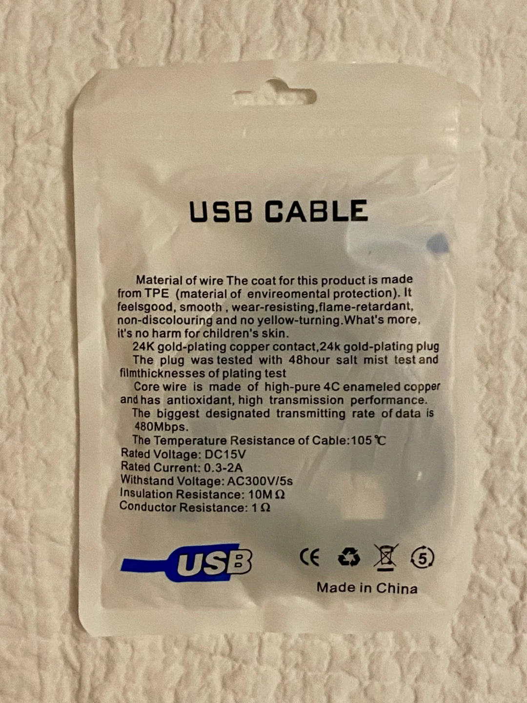 USB 2.0 Data Sync Cable - photo 2
