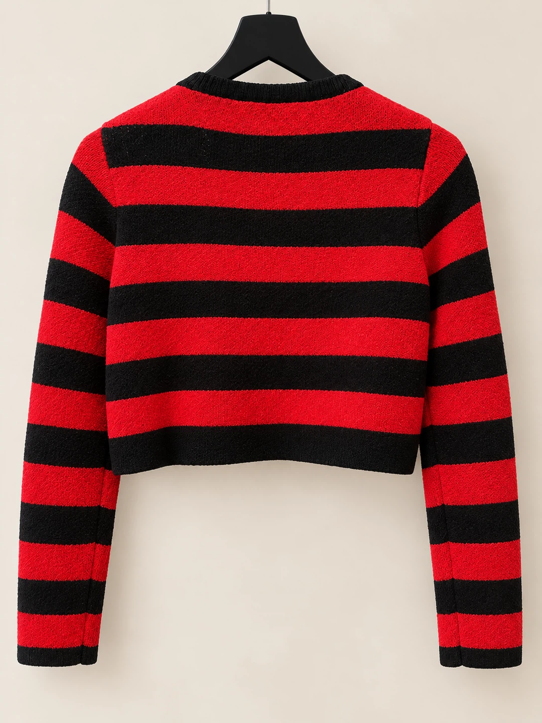 Zara Red and Black Striped Cardigan - photo 2