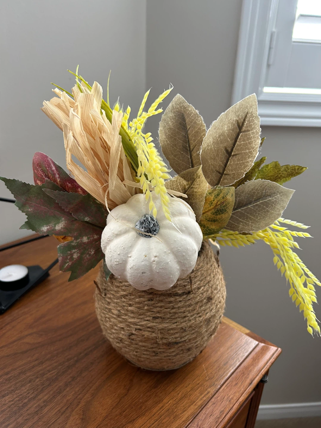 11” TALL THANKSGIVING/FALL CENTREPIECE (READ LISTING) - photo 2