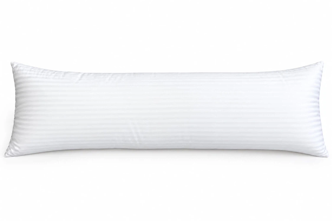 Large White Body Pillow