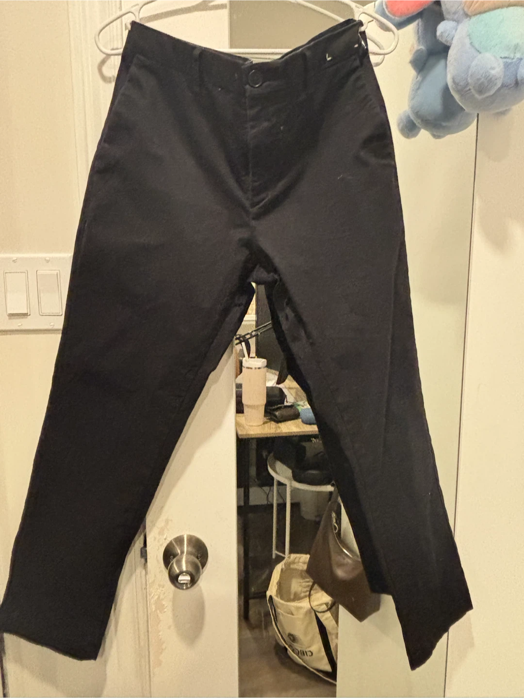 Uniqlo black trousers
