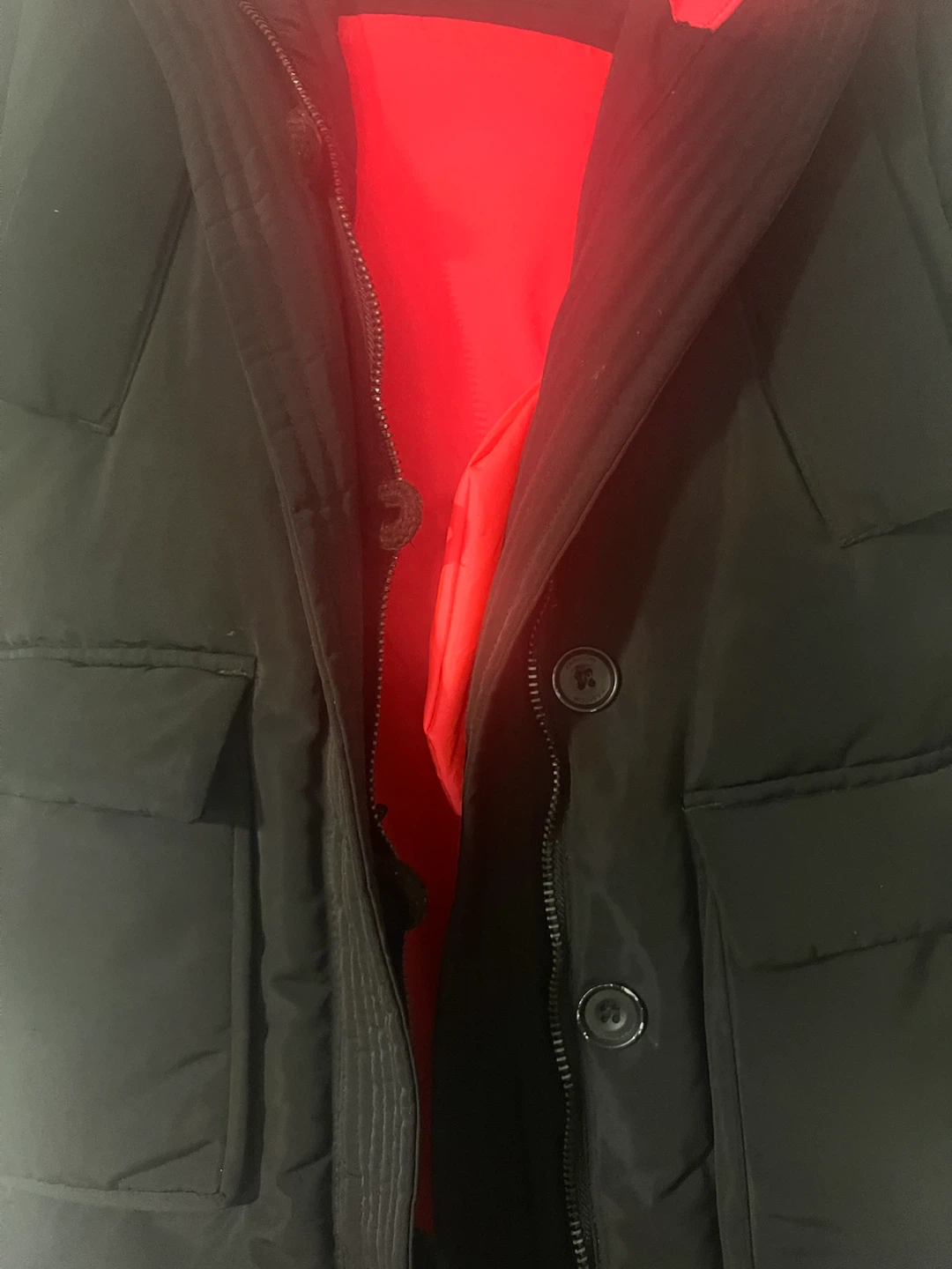 Fendi Black and Pink Parka - photo 5