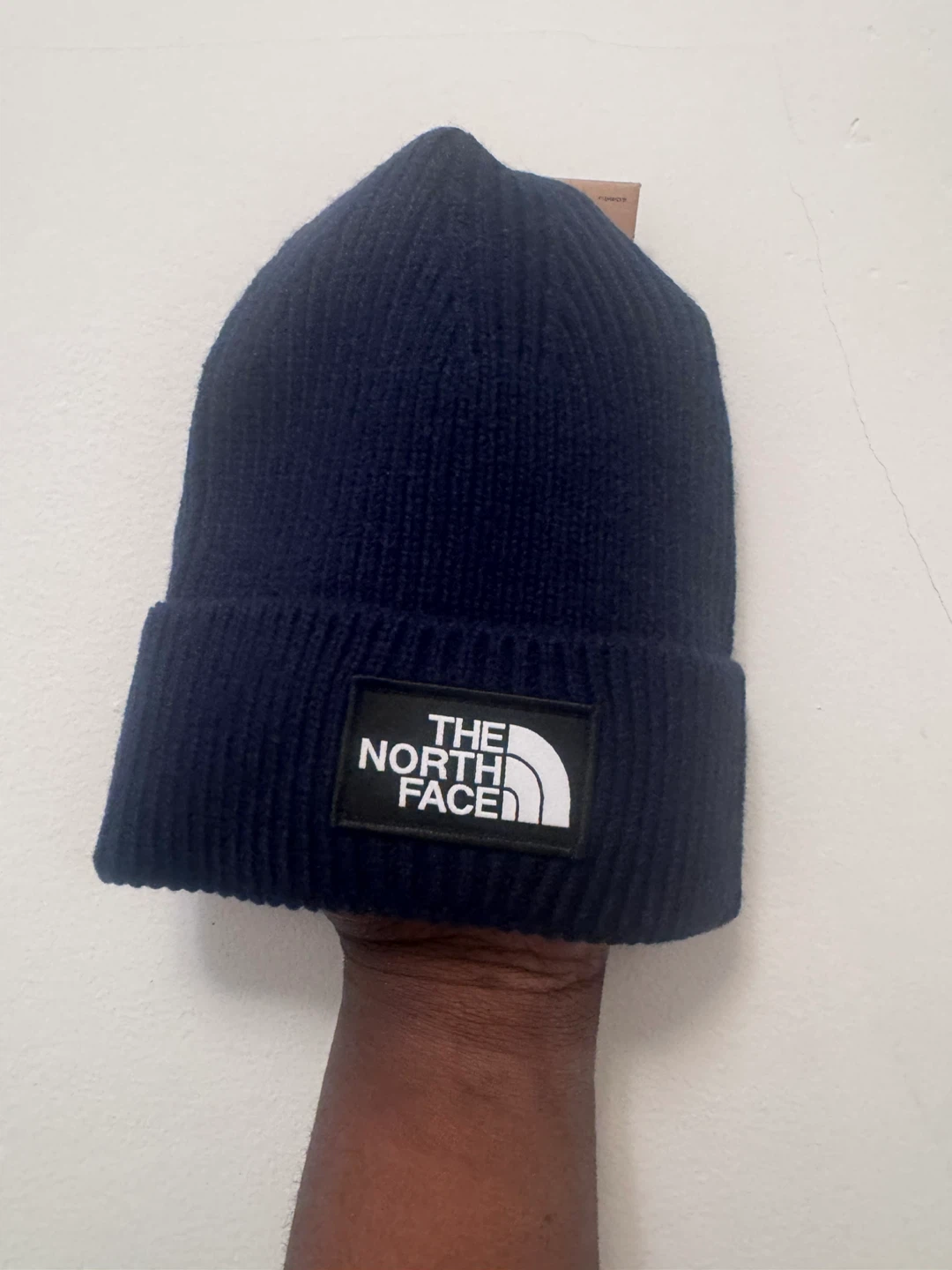 The North Face Logo Box Cuffed Beanie
