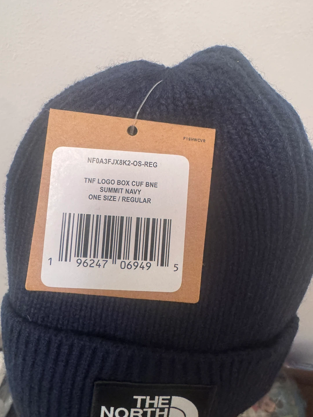 The North Face Logo Box Cuffed Beanie - photo 3