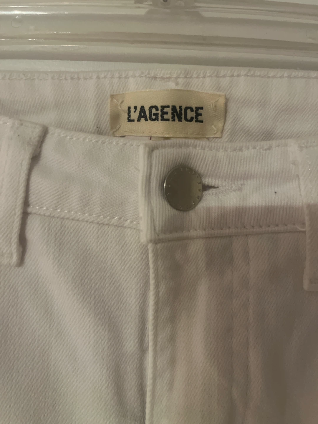 L'Agence White Distressed Jeans - photo 2