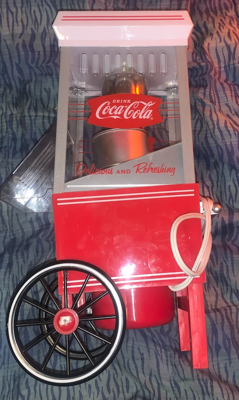 Nostalgia Products Coca-Cola Hot Air Popcorn Maker - photo 4