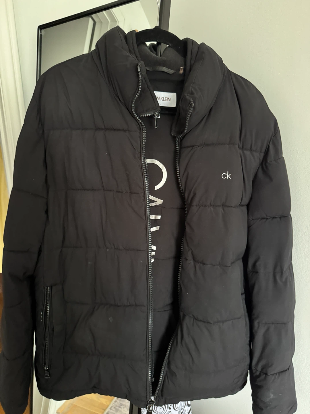 Calvin Klein Black Puffer Jacket