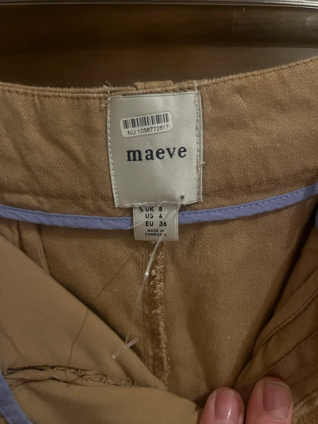 Maeve Tan Tailored Shorts US 4 - photo 3