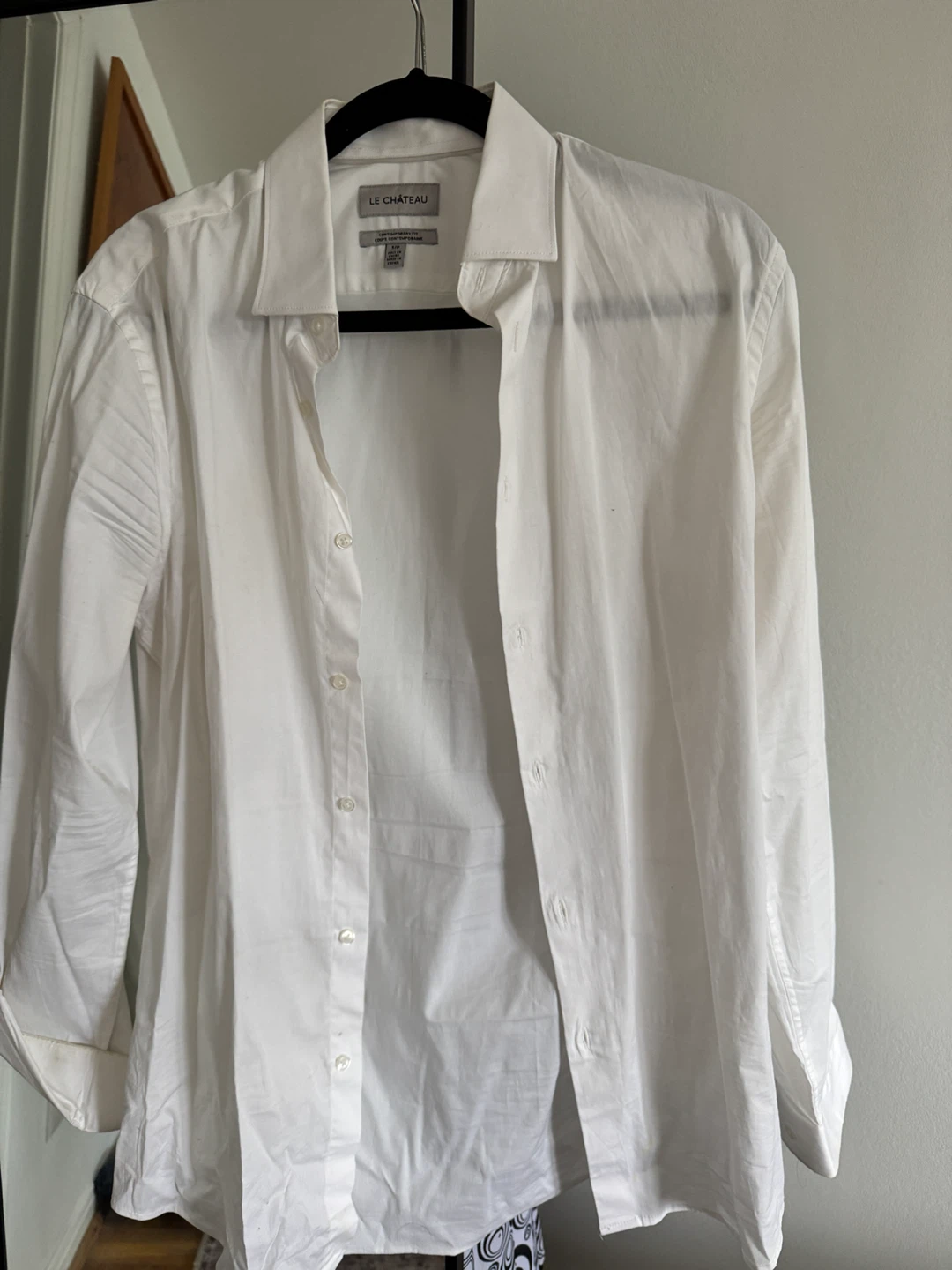 Le Chateau white dress shirt