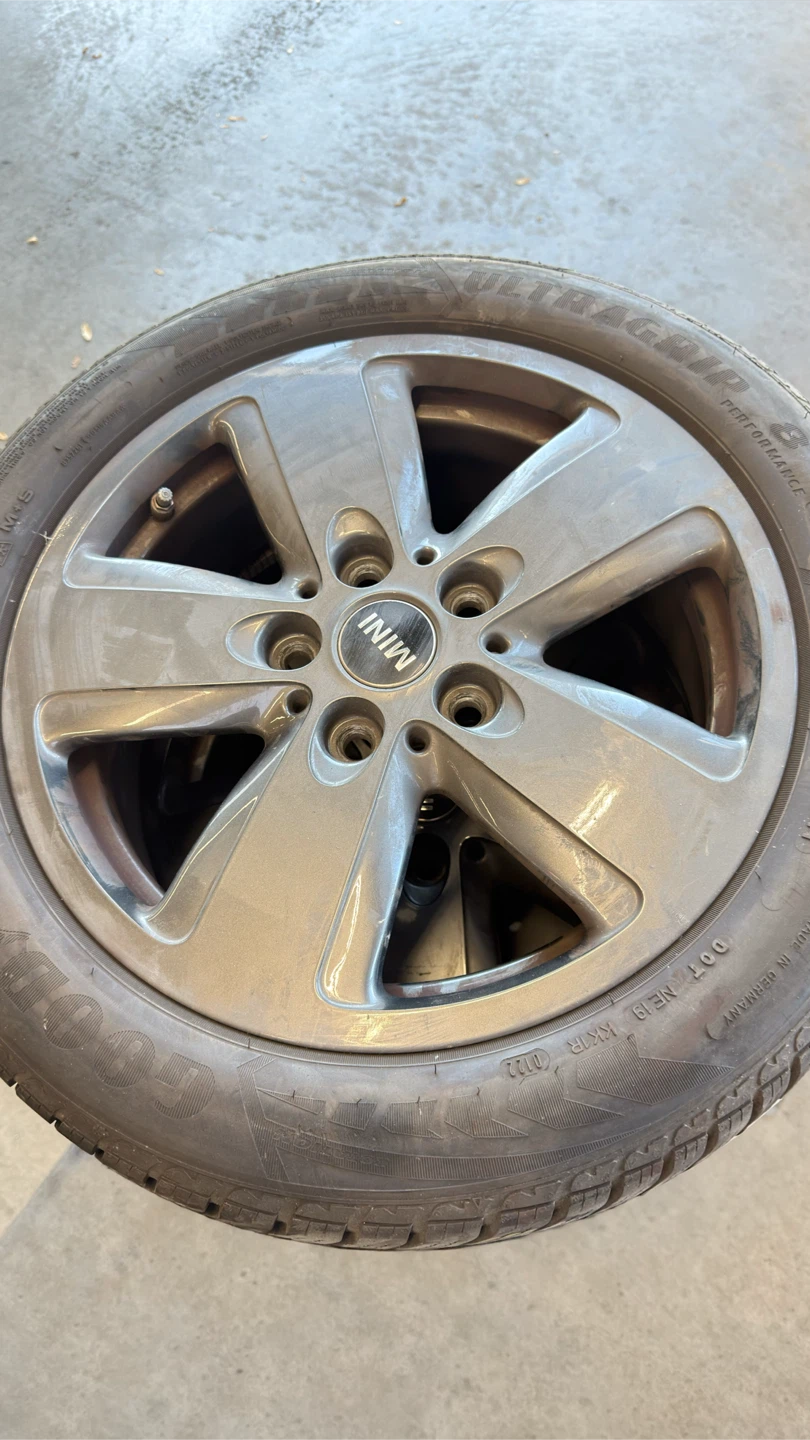 MINI Rims with Goodyear Tires