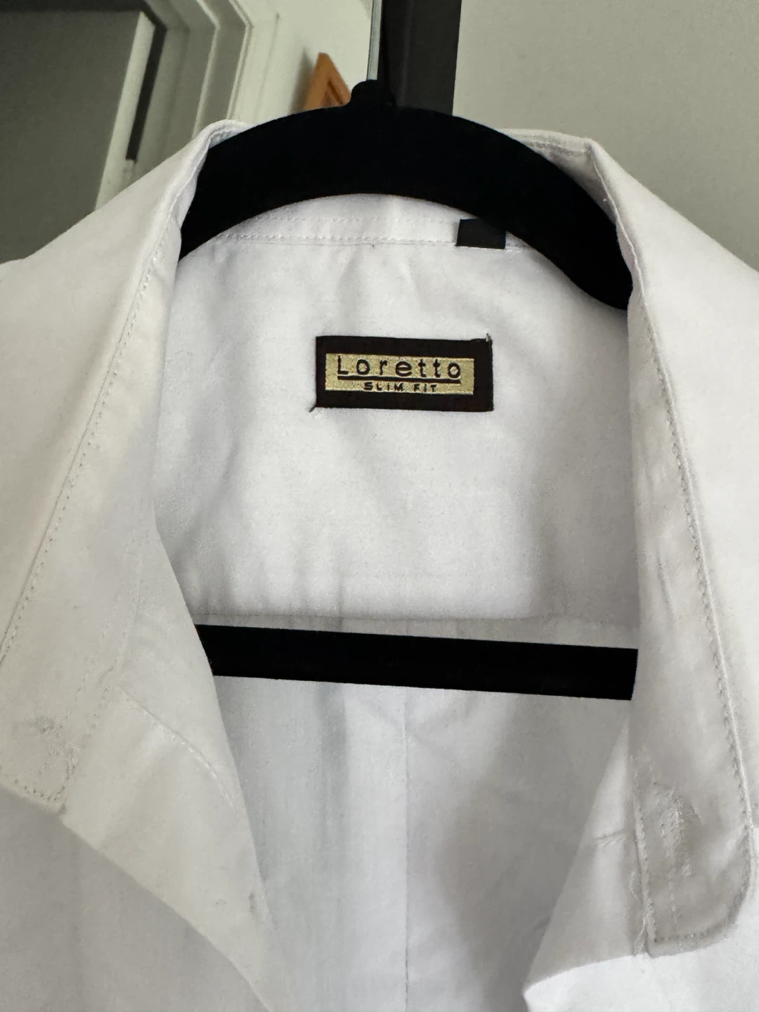 Loretto Slim Fit White Dress Shirt - photo 2
