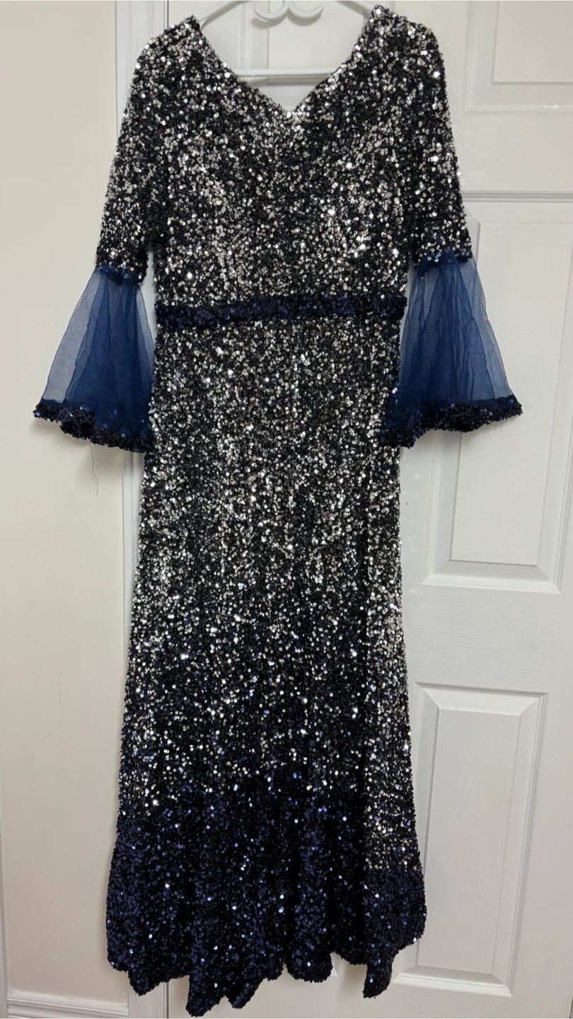 Sequined Evening Dress