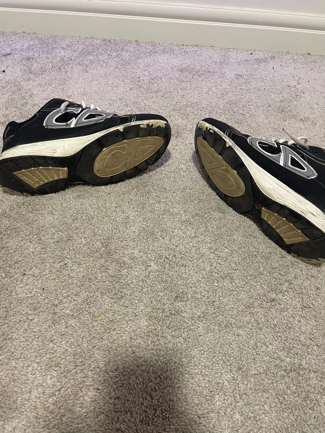 Dior B30 Sneakers Black and Silver - photo 4