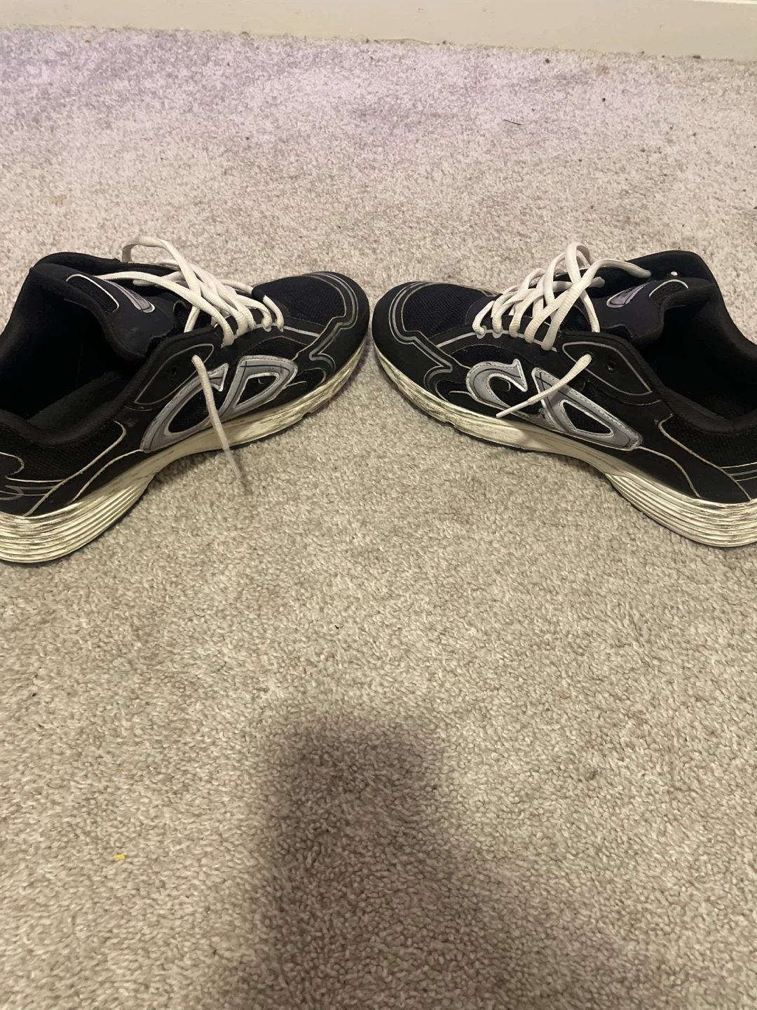Dior B30 Sneakers Black and Silver - photo 5
