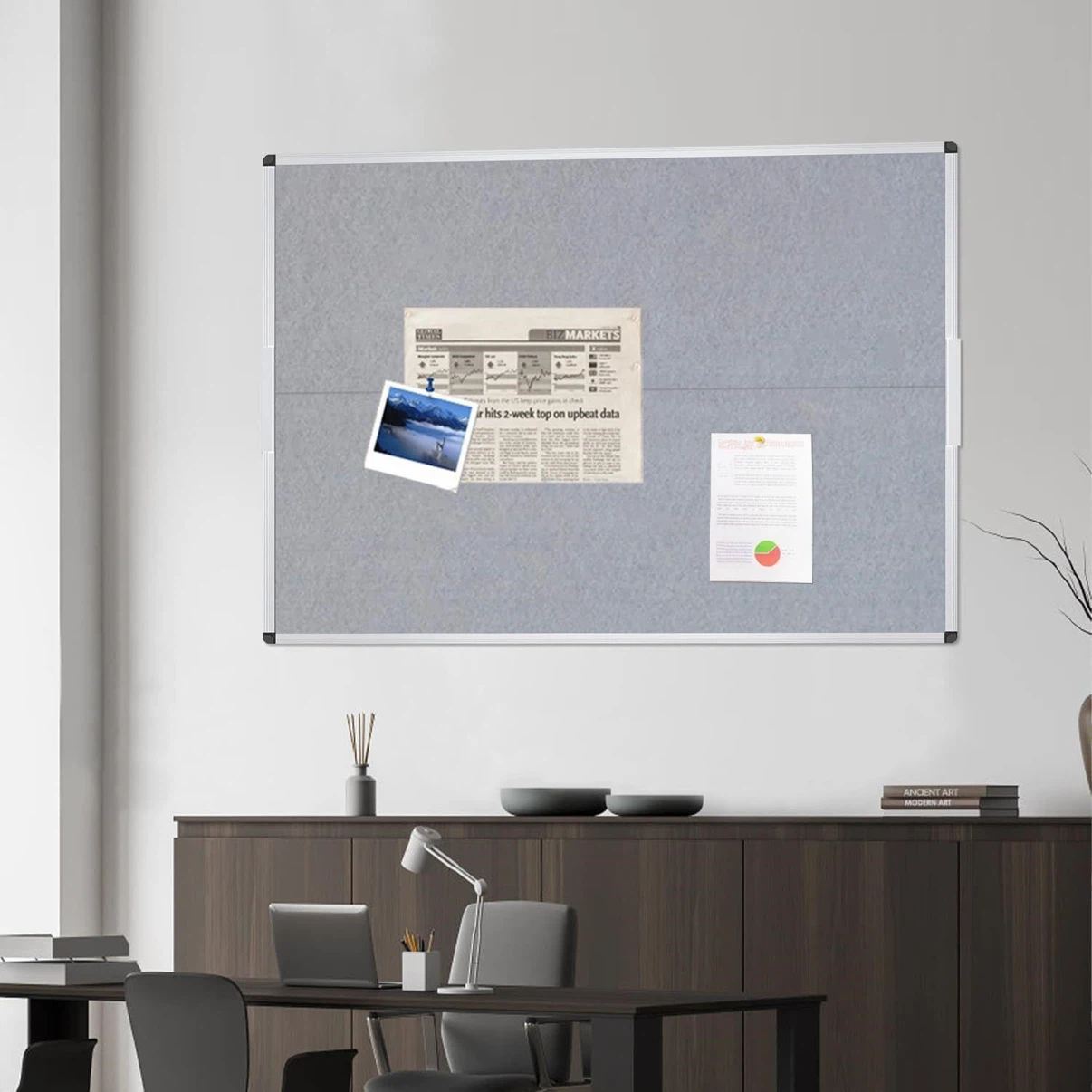 VIZ-PRO Large Foldable Bulletin Board - photo 3