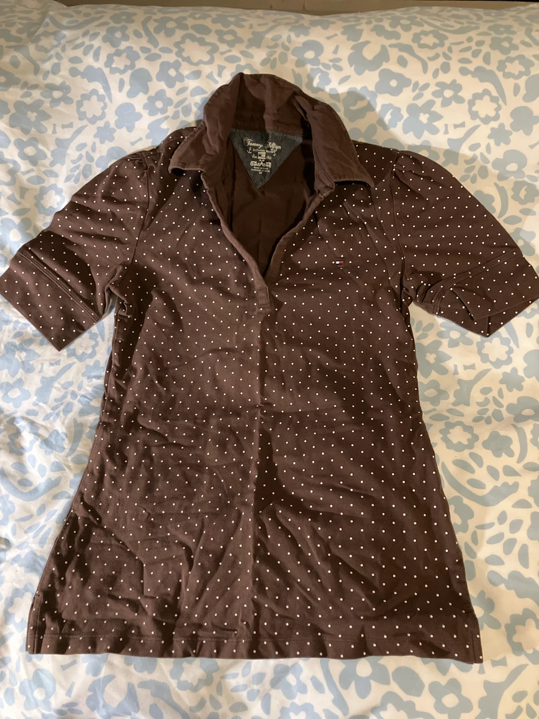 Tommy Hilfiger Polka Dot Polo Shirt