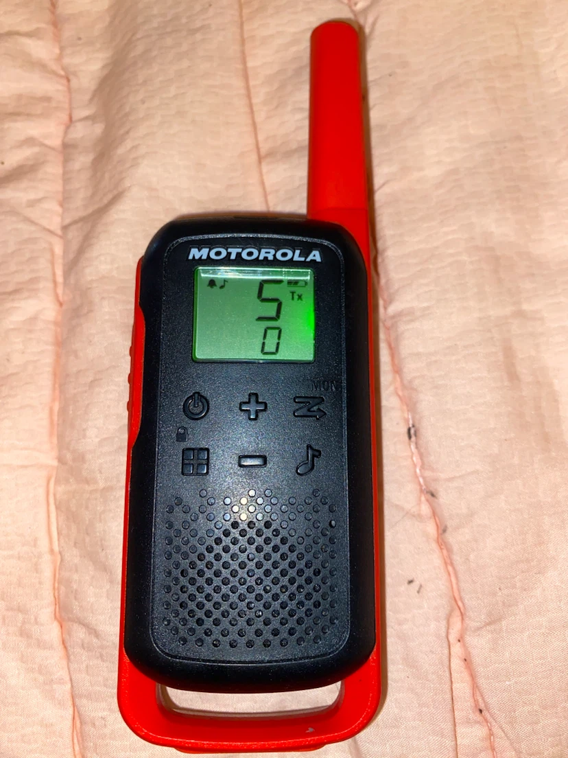Motorola Talkabout Two-Way Radio 1 radio