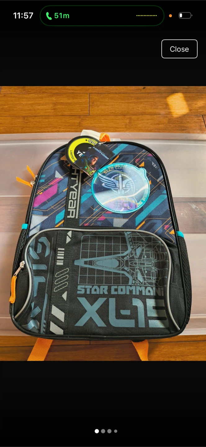 Disney Pixar Lightyear Backpack