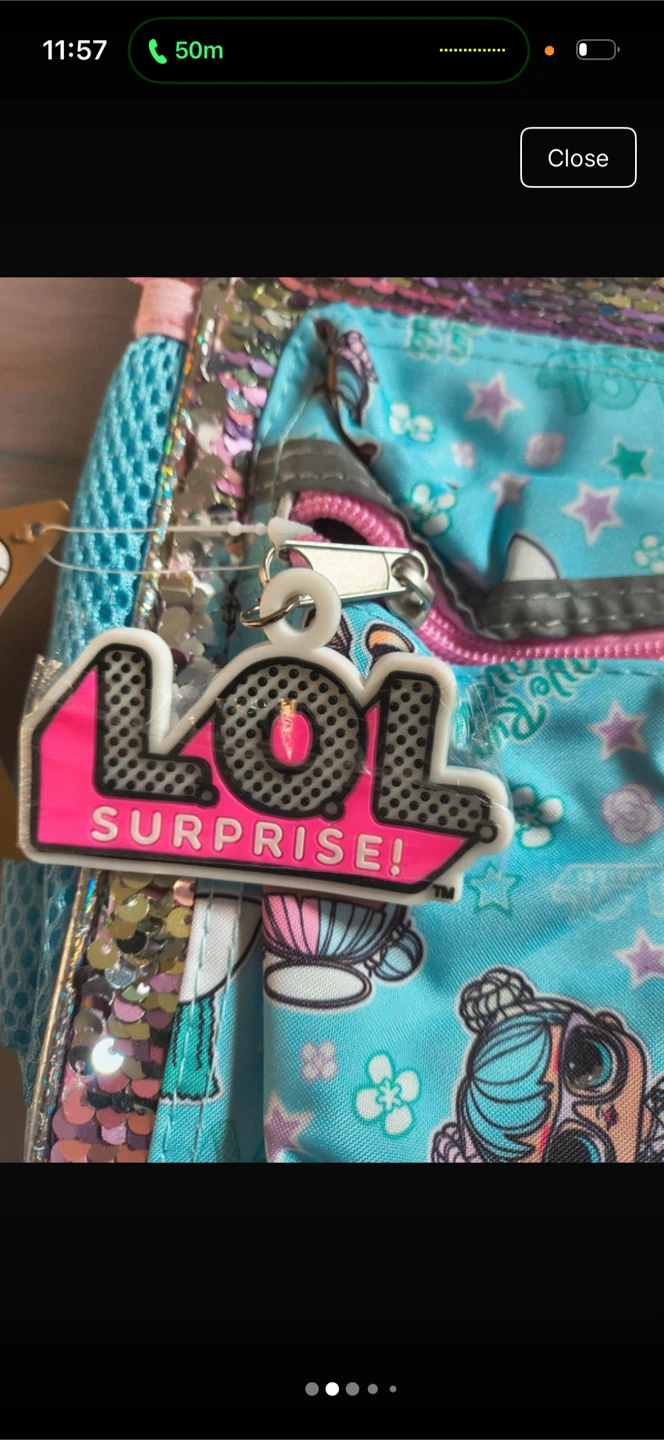 LOL Surprise BB Run the World Sequin Backpack - photo 2