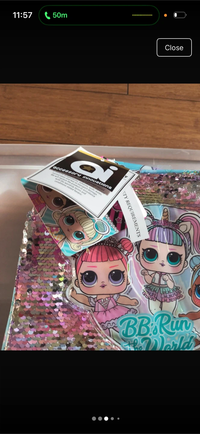 LOL Surprise BB Run the World Sequin Backpack - photo 3