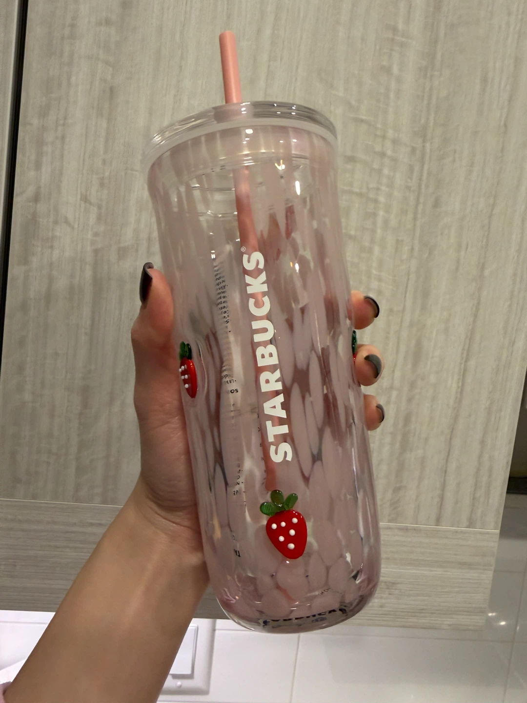 Starbucks Strawberry Cold Cup