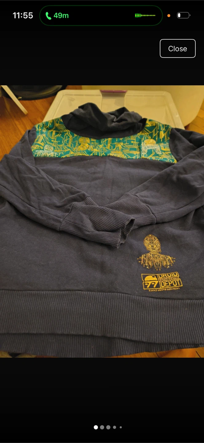 Star Wars Galaxy's Edge Droid Depot Hoodie