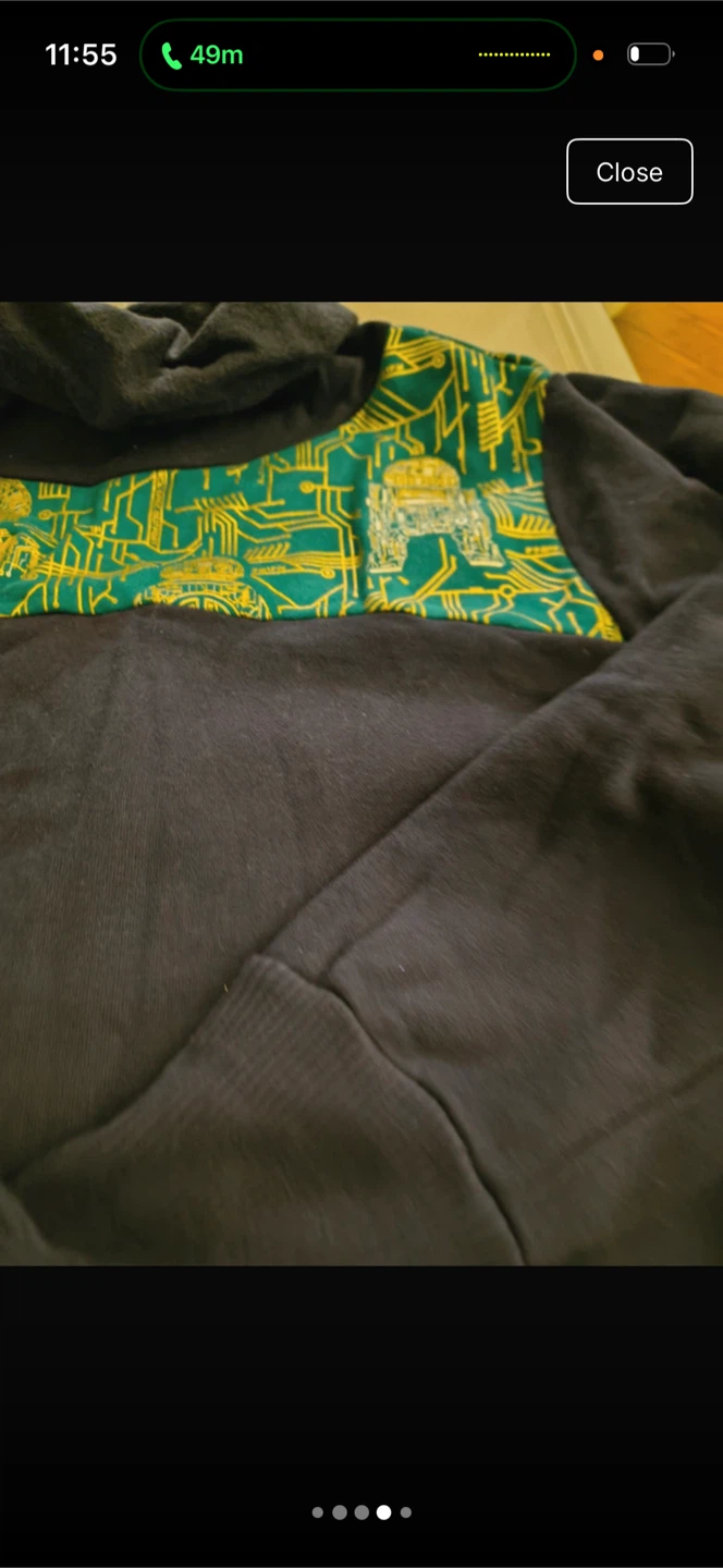 Star Wars Galaxy's Edge Droid Depot Hoodie - photo 4
