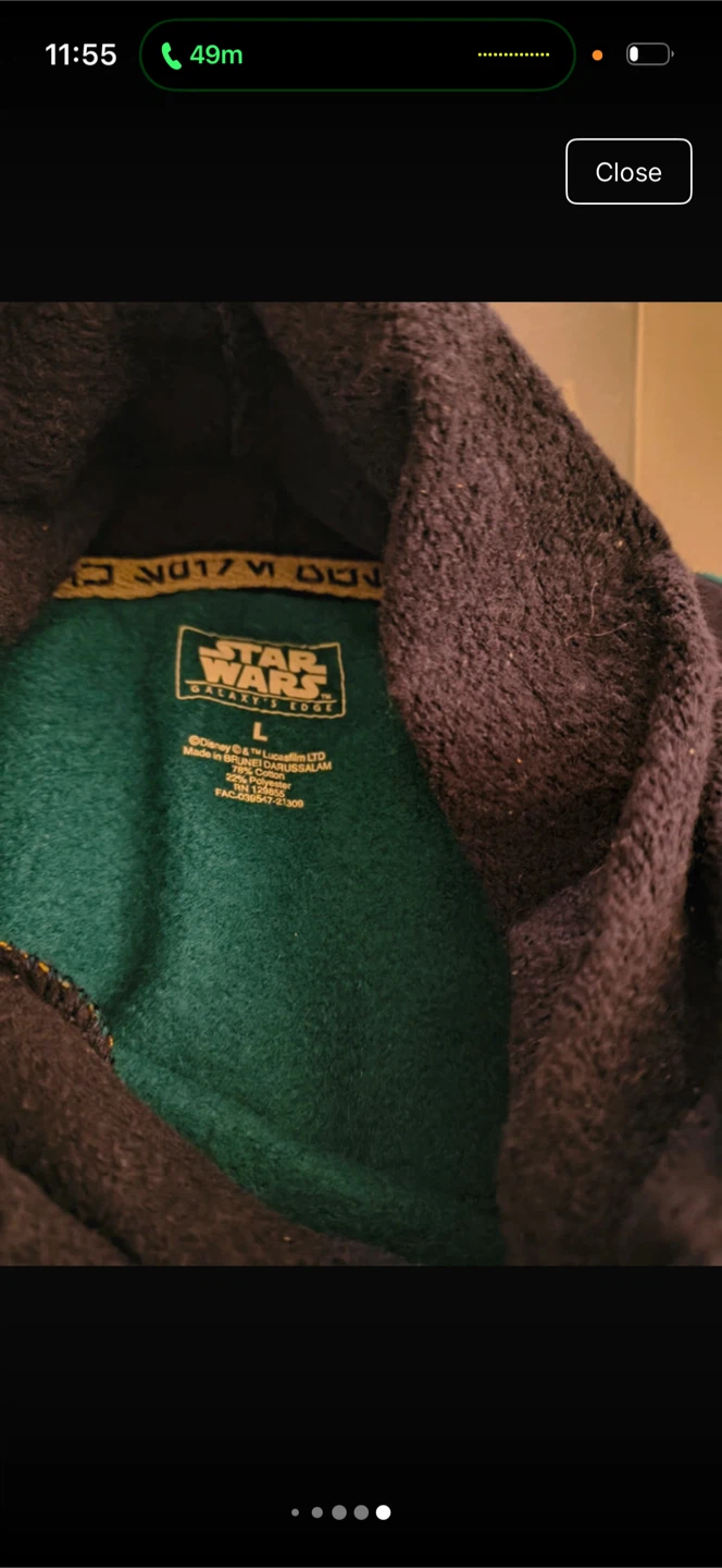 Star Wars Galaxy's Edge Droid Depot Hoodie - photo 5