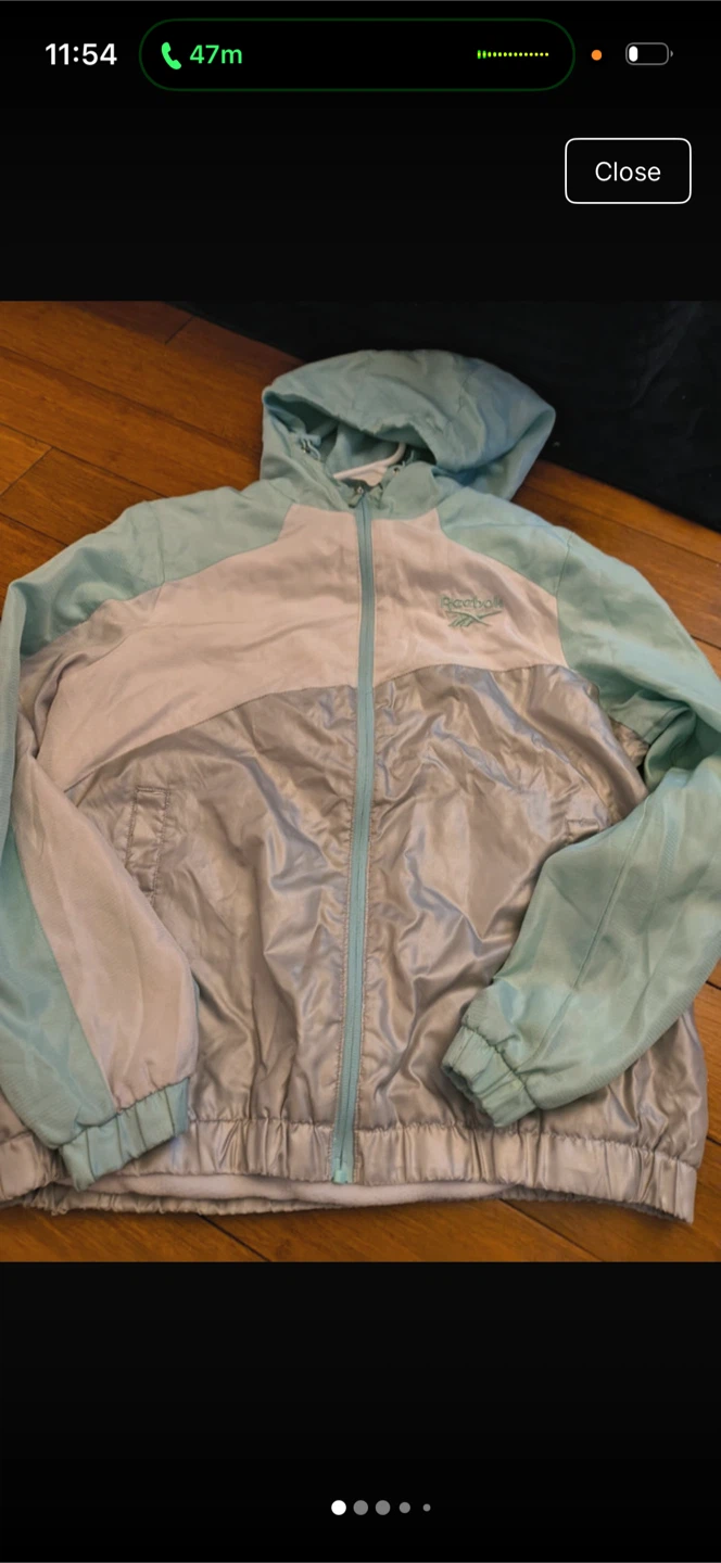 Reebok Colorblock Zip-Up Jacket