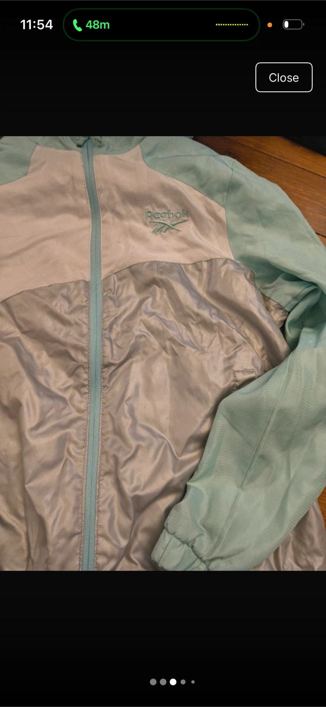 Reebok Colorblock Zip-Up Jacket - photo 3