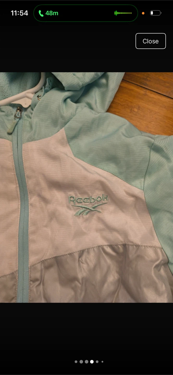Reebok Colorblock Zip-Up Jacket - photo 4