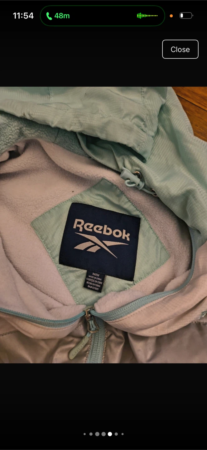 Reebok Colorblock Zip-Up Jacket - photo 5