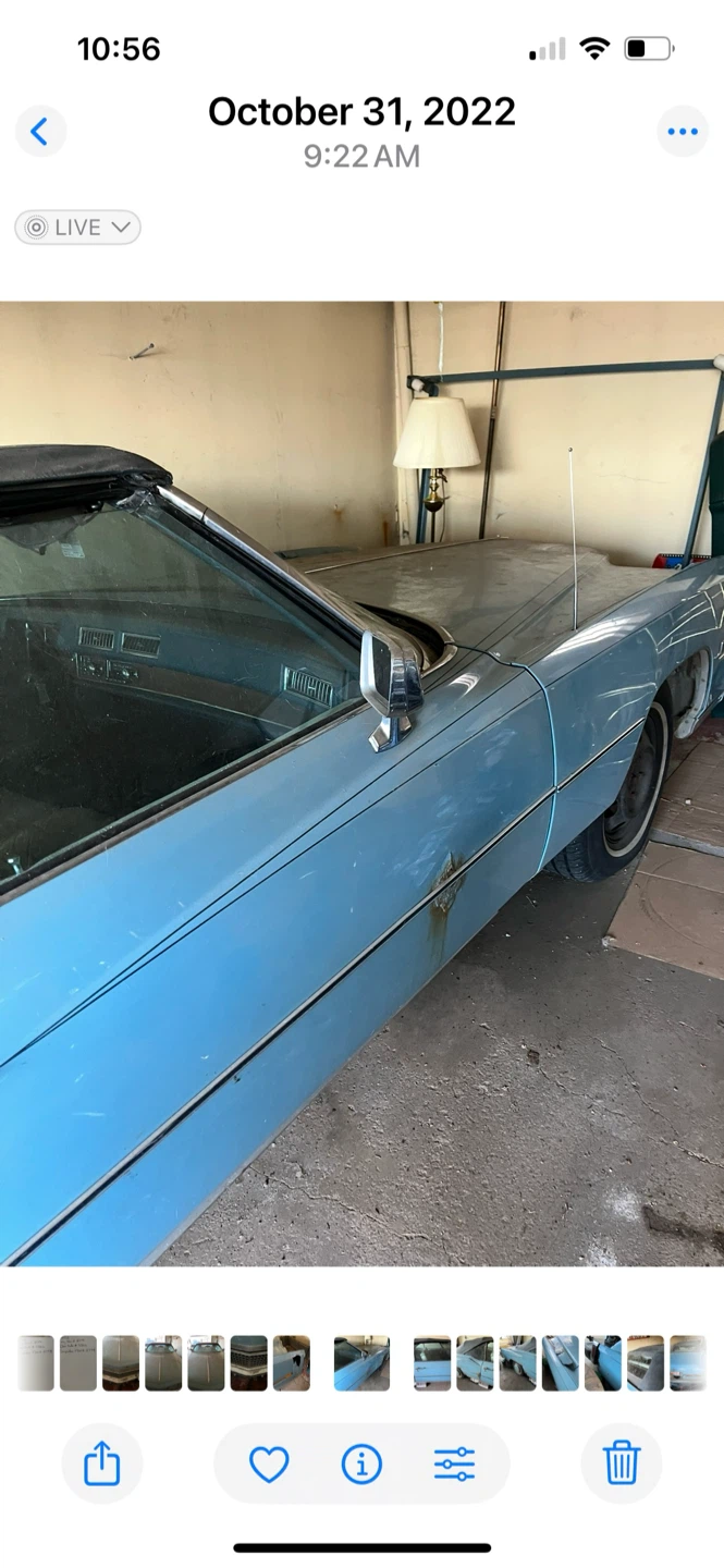 Vintage Cadillac Convertible