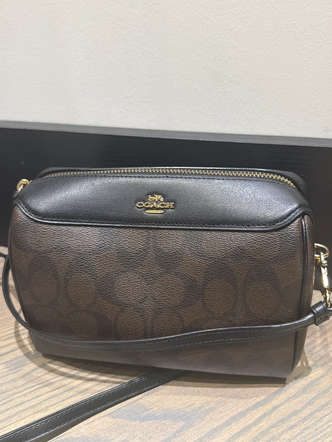 Coach Signature Canvas Crossbody Bag
