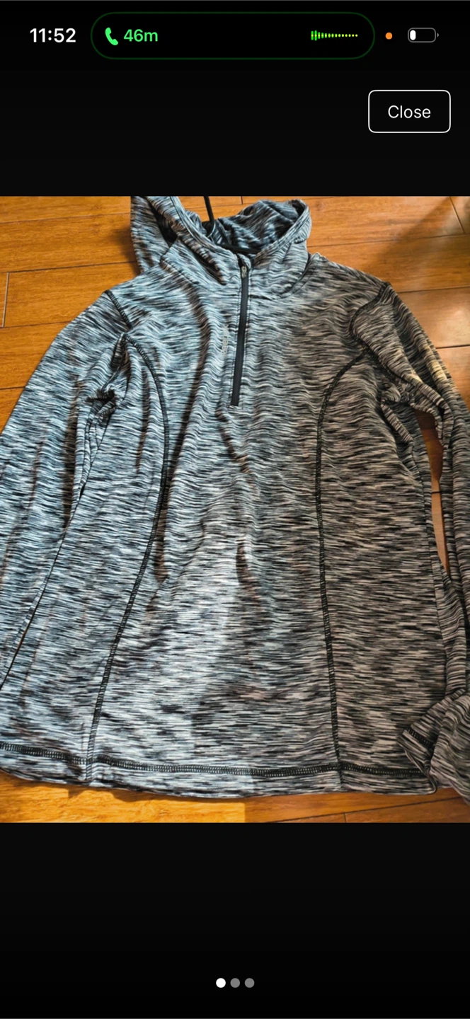 Reebok Women's Quarter-Zip Athletic Hoodie