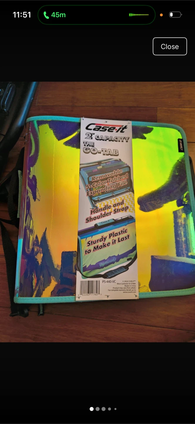 Case-it The Go-Tab 2-Inch Binder