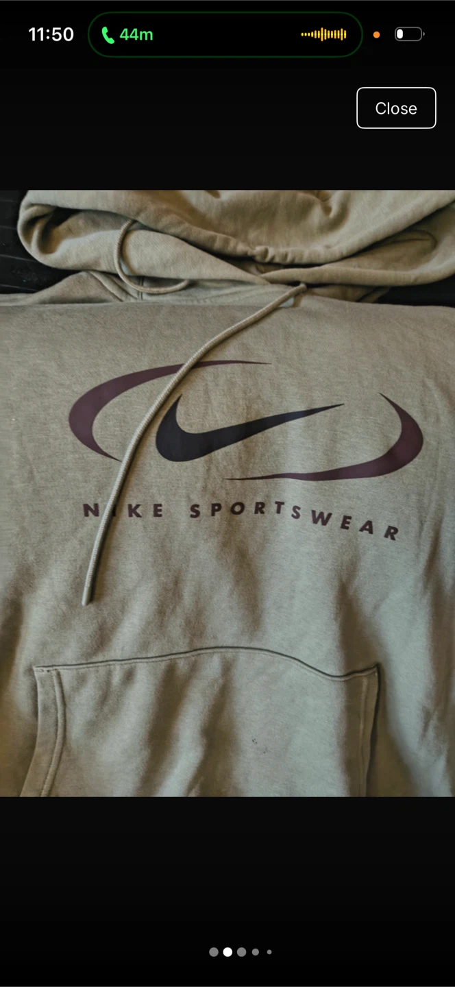 Nike Sportswear Olive Green Hoodie - photo 2