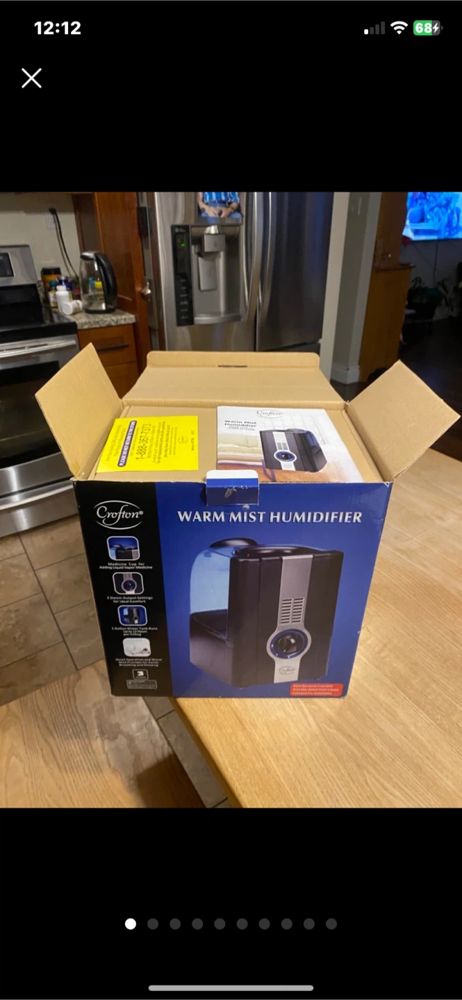 Crofton Warm Mist Humidifier