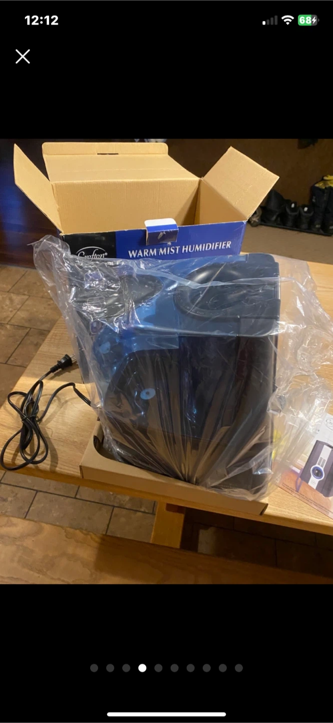 Crofton Warm Mist Humidifier - photo 4